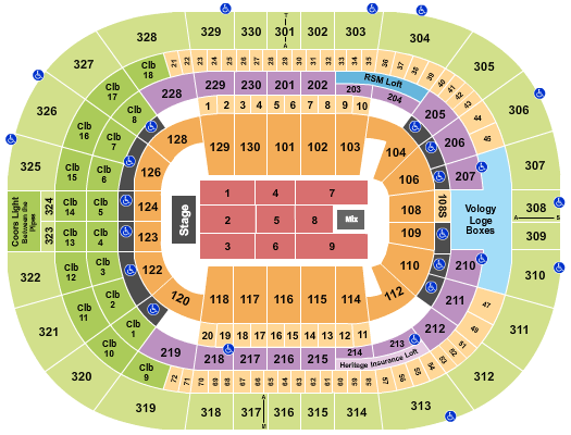 Amalie Arena Stevie Nicks Seating Chart